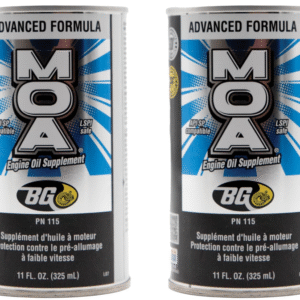 2 - Pack Bg MOA Motor Oil Additive (2) 11oz. Cans