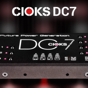 DC7 Future Power Generation 9V / 12V / 15V / 18V DC Universal Power Supply with 7 Isolated Outputs and 5V USB Outlet for Effect Pedals