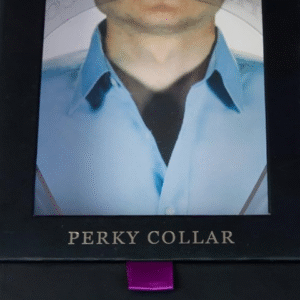 Perky Collar Shirt Collar Support System - Works Great With Collar Stays - For Men And Women Dress Shirts