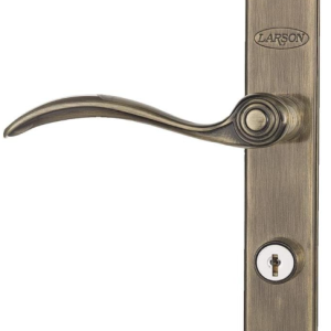 Larson QuickFit Curved Antique Brass Handle
