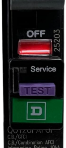 (New Version of QO120PDF) Circuit Breaker 120V 20A Plug on