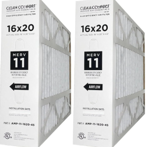 AMP-11-1620-45 (2-Pack) - 16" x 20" x 4.5" Filter M11, Replacement for Goodman OEM