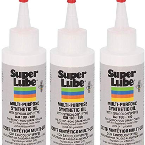 Super Lube 51004 Synthetic Oil with PTFE, High Viscosity, 4 oz Bottle (Тhree Pаck)