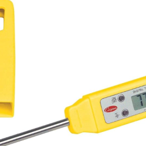 Cooper-Atkins Corporation DPP400W-0-8 Digital Test Pocket Thermometer 2-3/4in stem Length 3/4in tip On/Off Button