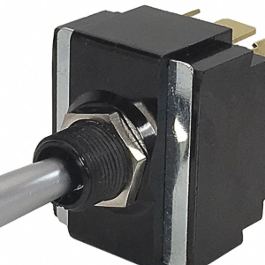 Toggle Switch, Number of Connections: 8, Switch Function: On/Off/On, 20A @ 12V AC Contact Rating
